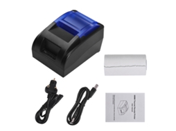 Impressora Térmica Portátil Hoin 58mm Com Bt E Usb, Impressão Clara, Compatível Com Esc/pos, Para Supermercados E Lojas