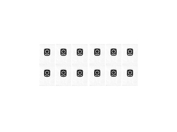 12 Sacos De Pó Para Filtro De Aspirador De Pó Silence Force 4a Zr200540 Ro64xx