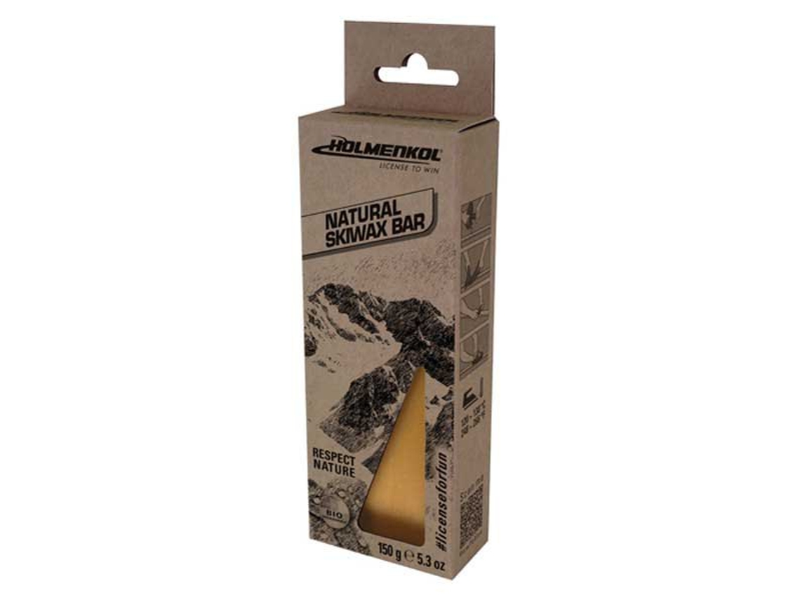 HOLMENKOL Cera Natural Skiwax Bar 150g Transparente