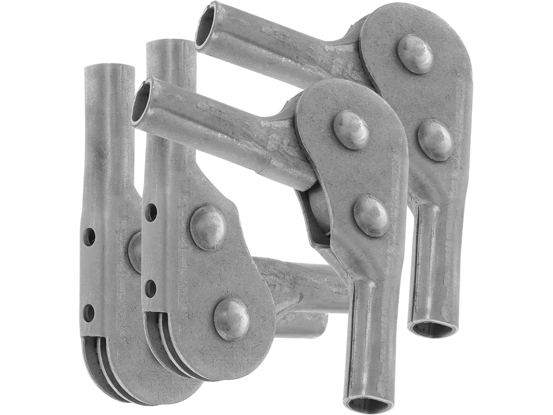 Dobradiças para Sofá Dobrável de 90 Graus em 3 Posições, Conjunto de 4 Peças em Metal Resistente. SFUSHOS