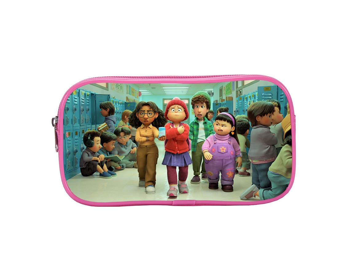 Estojo para Lápis, Vermelho, Desenho Animado, Infantil AQUAFORGE
