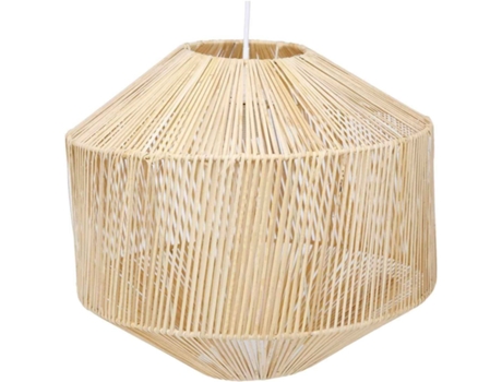 Candeeiro de Teto THE SECRET HOME (136 x 40 cm - Fibra Natural - Castanho)