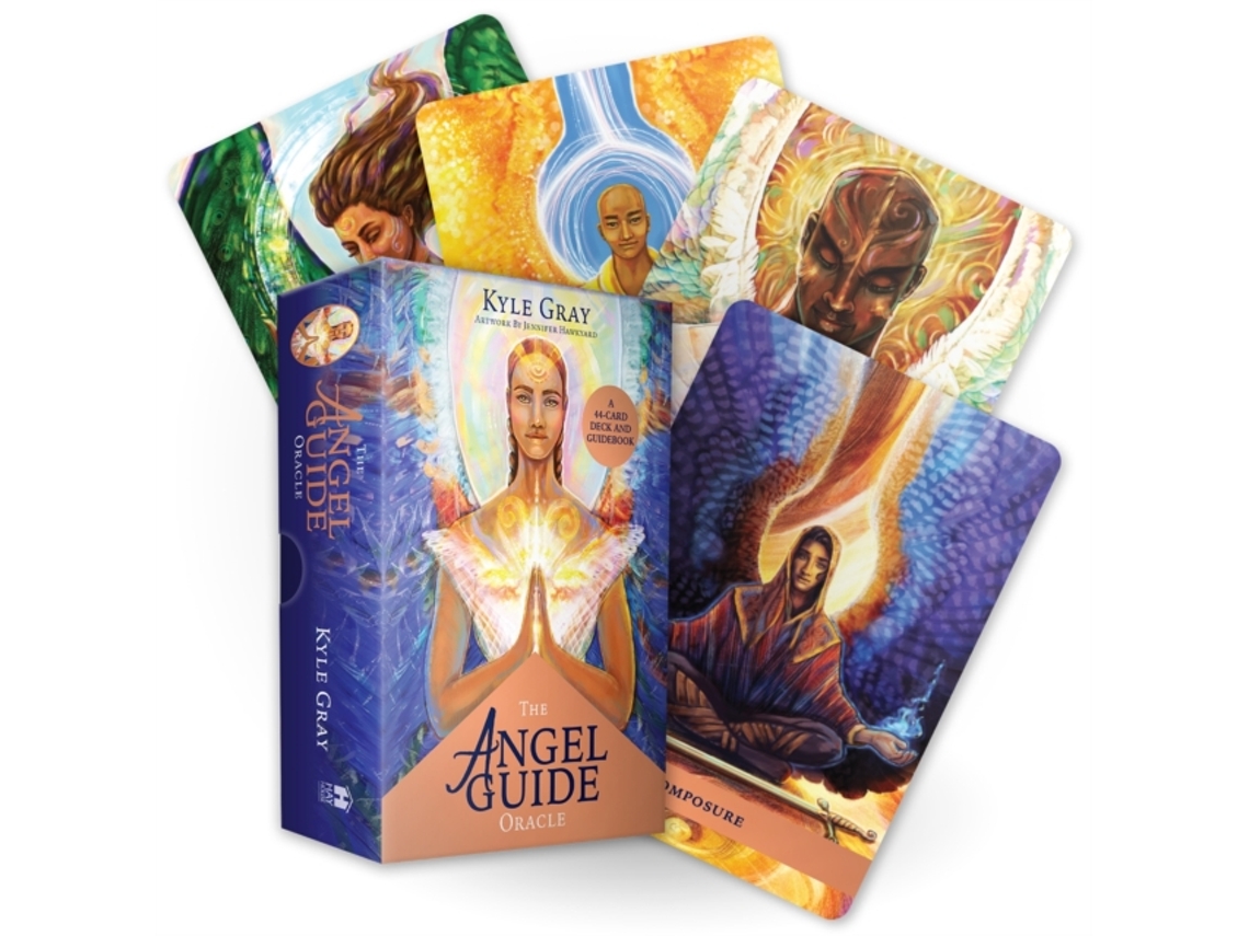 Livro The Angel Guide Oracle de Kyle Gray (Inglês)