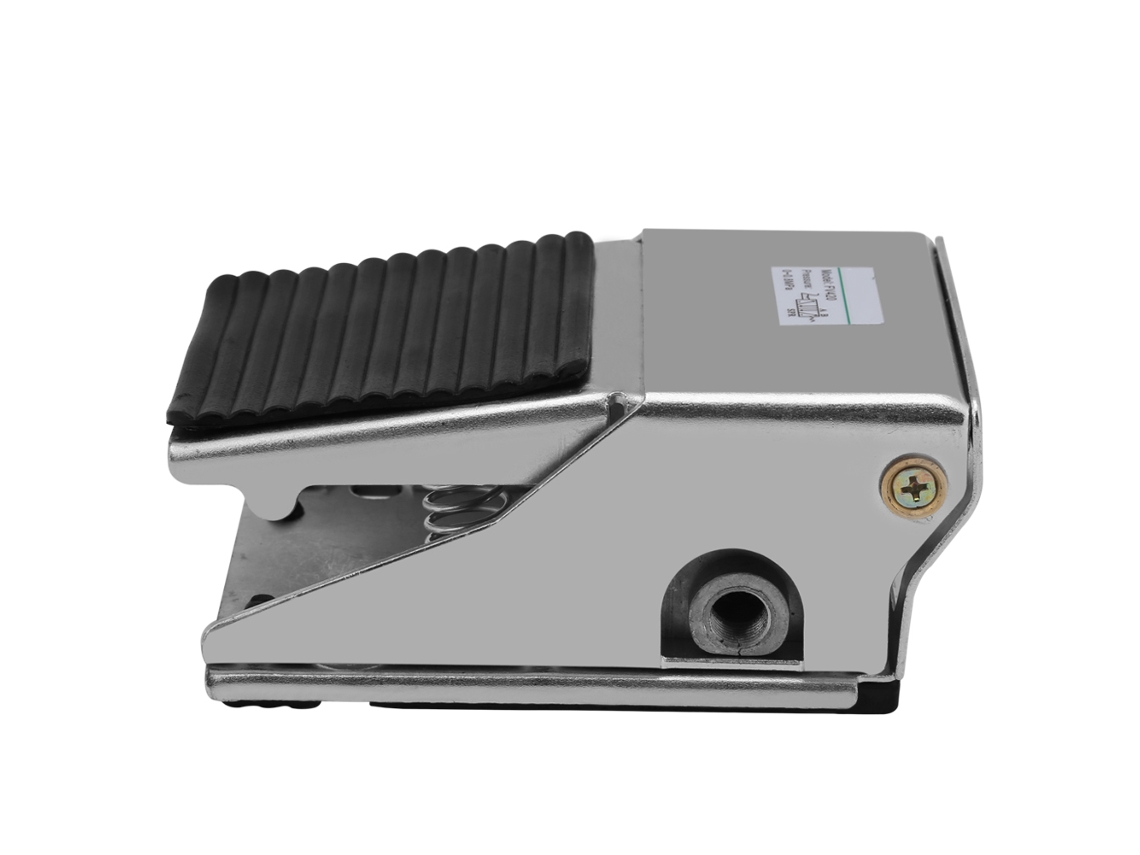 Válvula De Pedal Pneumática De Quatro Vias E Duas Posições Com Marca Laxiscreed, G1/4, Controlo Por Pé