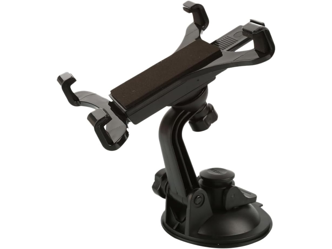 Suporte Preto para Tablet Veicular para Dispositivos Gps de 7 a 10 Polegadas, Acessório com Rotação de 360° SFUSHOS