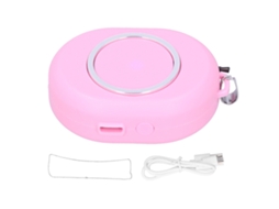 Purificador de Ar Portátil S/MARCA, Colar Mini, 6 Milhões de Íons Negativos, Rosa