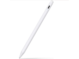 Ipad Için Şarj Edilebilir İNce Uçlu Stylus Kalem 1 5 Mm Dokunmatik Ekran Beyaz Renk UISAVE