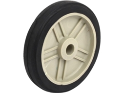 Roda de Plástico para Compressor de Ar de 4,3 Polegadas com Diâmetro do Furo Interno CHABERLU (13,5 Mm)