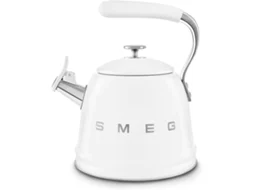 Chaleira de Aço com apito SMEG WKF01WH Branco (2,3 L)