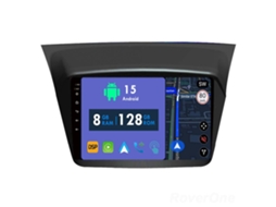 Auto Rádio Carro Bluetooth Autoradio 8GB RAM 128G ROM CarPlay Navegação GPS Ecrã Táctil RoverOne para Mitsubishi Pajero Sport 2 L200 Triton 2008-2016