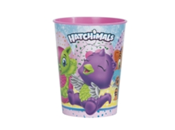 Caneca De Festa Com Figuras Plástico Hatchimals, Tamanho Único, Multicolorida. Aquaforge