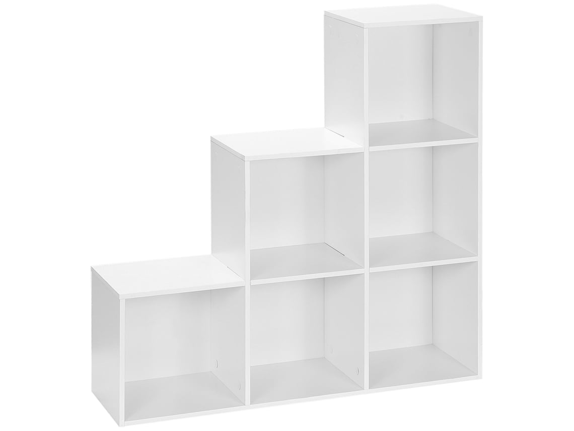 Estante em formato de escada PRIME KANG com 6 cubos, 91,5x29,5x91,5 cm