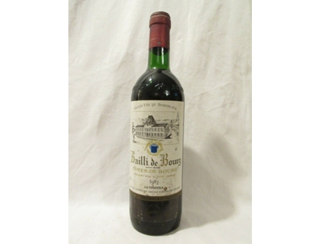 Vinho Tinto BAILLI DE BOURG 1982 (75 cl - 1 unidade)