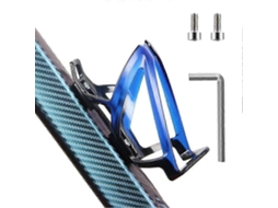 Suporte Para Garrafa De Água Para Bicicleta Em Degradê Preto E Azul, Acessórios De Ciclismo Em Policarbonato Bicolor