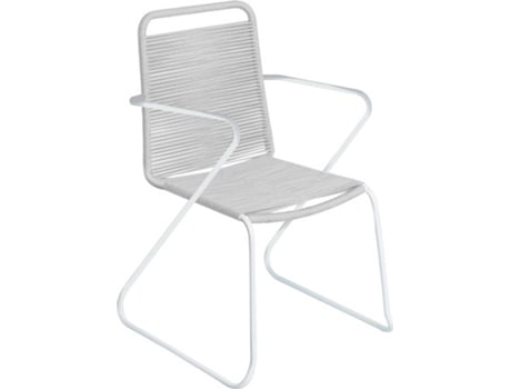 Cadeira de Jardim  Antea (Cinzento - Aço - 90x69x62 cm)