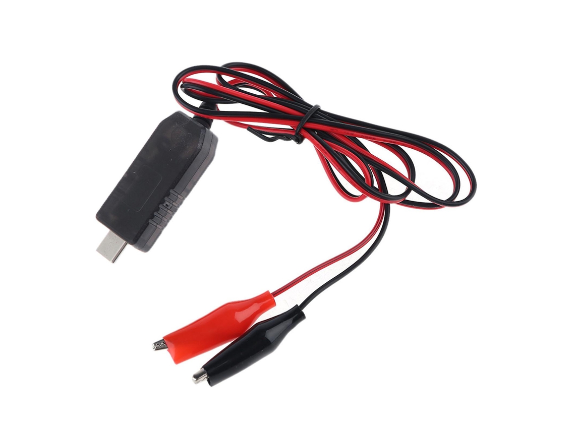 1m Usb C 5v A 4.5v Cabo De Clipe De Fonte De Alimentação Para Brinquedos Controles Remotos Jogos Leves Led