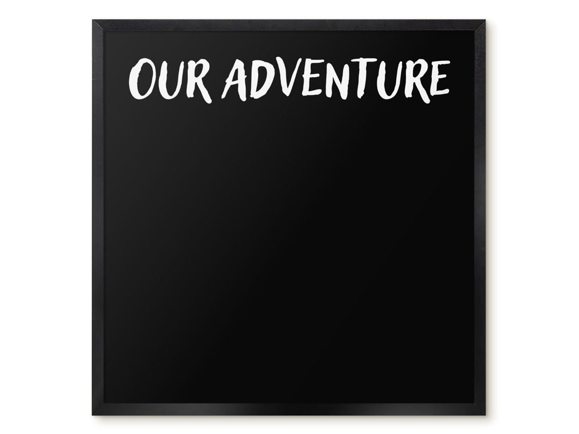 Magnetic Board Our Adventure For The Living Room Espelharte (50x50 Cm)