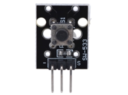 Módulo de Botón Ky 004 com Interruptor de Chave, Sensor e Placa para Projetos Diy 3 Pinos 1 Posição