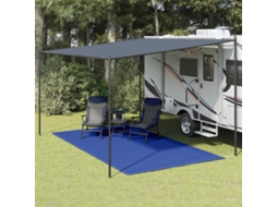Vidaxl Tapete De Campismo Para Tenda 250x400 Cm Azul
