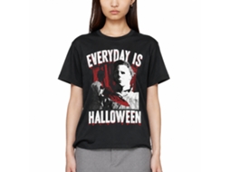 Rockinstone Halloween Everyday Black Adult T-shirt Size:s