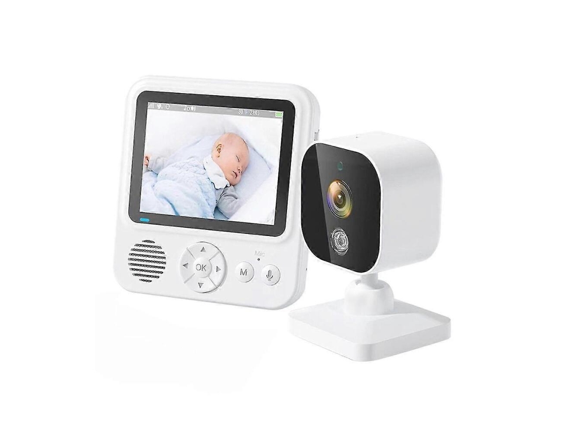 Monitor De Bebê Sem Fio De 2, 8 Polegadas Com Câmera, Áudio, Comunicação Bidirecional, Vídeo Para Bebês, Tela Ips, Plugue Europeu