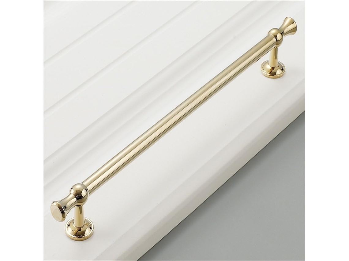 Porta 224, Puxador De Guarda-roupa Simples E Moderno Em Cobre Puro, Puxador De Gaveta