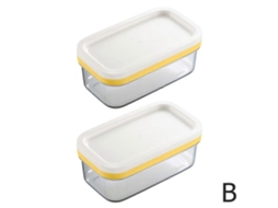 Cortador De Manteiga De Aço Inoxidável, Pão, Bolo, Queijo, Recipiente De Armazenamento Everley891