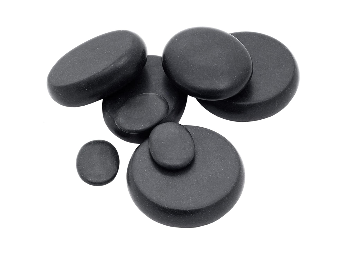 8X Pedras de Massagem Pedras Quentes