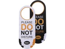 Placa De Porta "não Perturbe", Dupla Face, Pvc, 1 Peça, Placa Suspensa Para Escritório, Hotel, Spa, Sala De Reuniões E