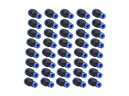 Laxiscreed Conector Pneumático De Diâmetro Variável Para Tubos De Ar P12 De 8mm