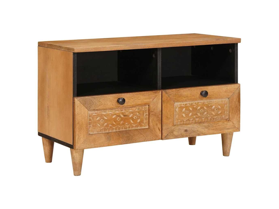 Vidaxl Unidades De Tv Marrom Claro 70 X 33 X 46 Cm