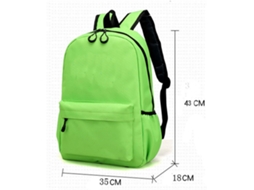Mochila de Cor Sólida para Adolescentes BRILVIBERA (azul Celeste)