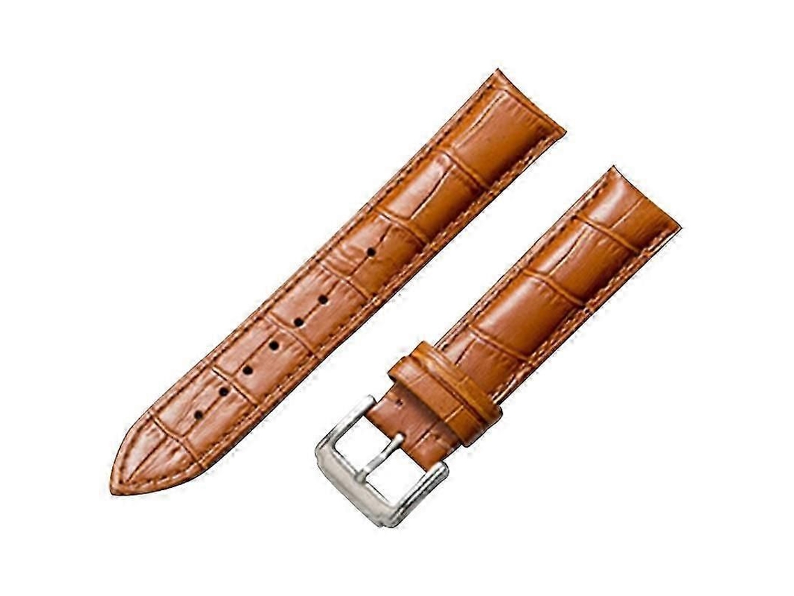 Pulseira De Relógio Universal De Couro Genuíno Para Smartwatch 16mm Pulseira De Substituição