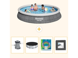 Bestway Piscina Bestway Fast Set Redonda - 457x84 Cm - 5-peças S317