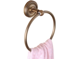 Suporte Para Toalhas De Banheiro, Anel De Toalha Redondo Antigo Latão Maciço Para Montagem Na Parede, Suporte, Yt 12291