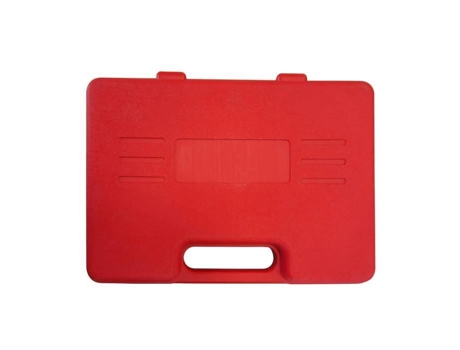 Kit de reparo para remoção de pistão, conjunto de ferramentas de pinça de freio, 21 peças, com caixa vermelha, material aço C45 LEOGREEN