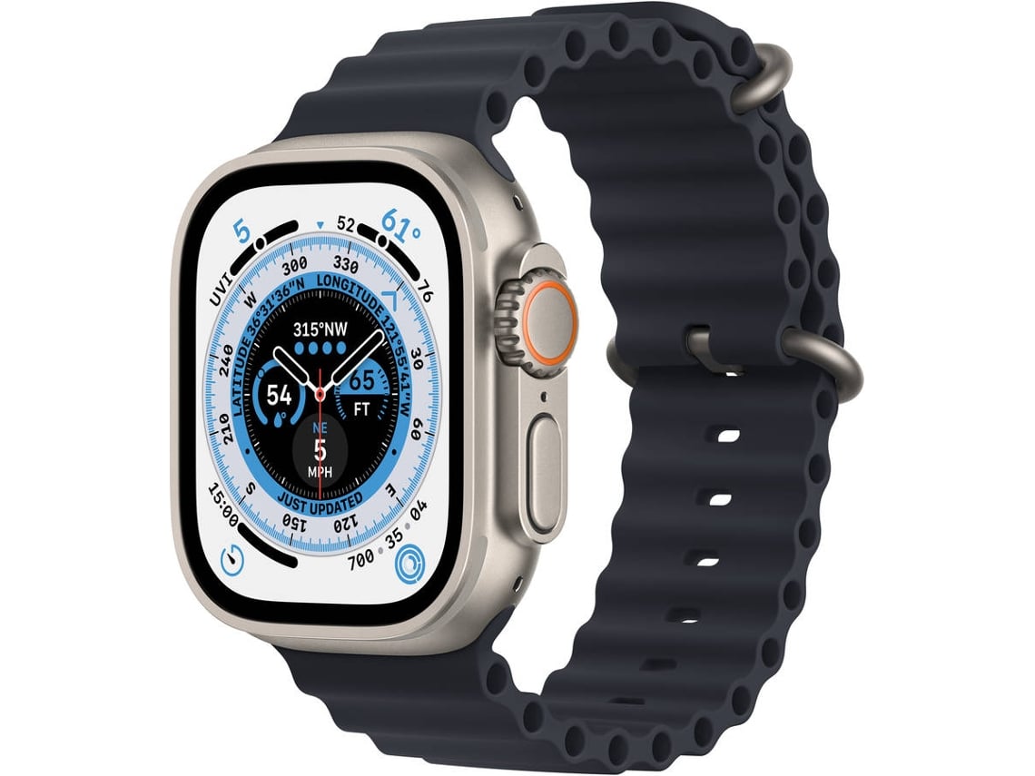 APPLE Watch Ultra GPS+Cellular 49 mm com Bracelete Ocean Meia-noite