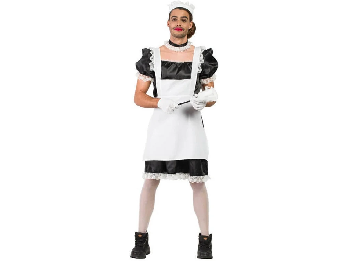 Fato de Homem DISFRAZZES Empregada De Limpeza (Tam: M/L)