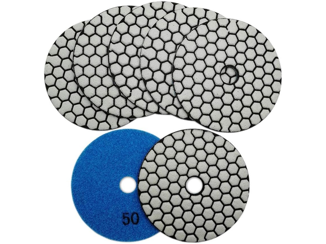 Conjunto de 5 Limas BRILVIBERA rotativas, 1/4" hexagonal, duplo corte