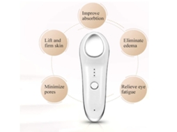 Massagem Facial Sonic Anti Rugas Cuidados Com A Pele Massageador Facial Antienvelhecimento Quente E Frio Com Vibração Dispositivo De Beleza Yunzii
