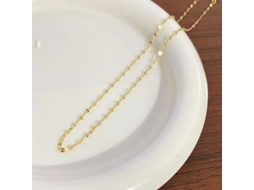 S925, Colar, Cadeado Simples com Detalhes Luminosos para Lábios, Estilo Japonês e Coreano, Cor Nude MDUG (prata)