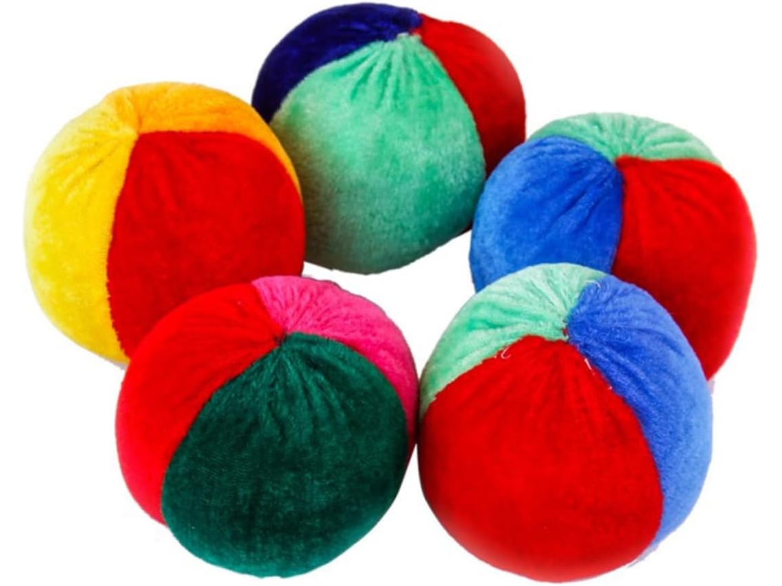Conjunto De 20 Bolas Malabarismo Coloridas