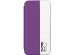 Capa iPhone 5, 5s, SE CASE SCENARIO Scn Pantone Bookcase Roxo (Outlet Caixa Aberta)