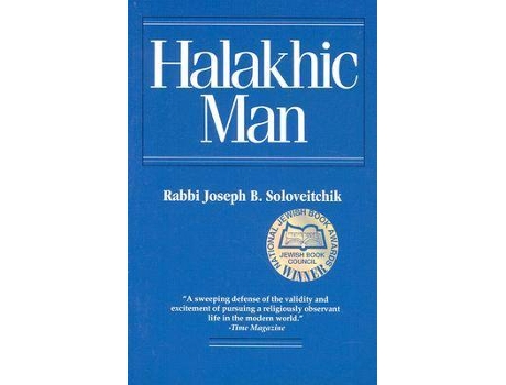 Livro halakhic man de joseph b. soloveitchik (inglês)