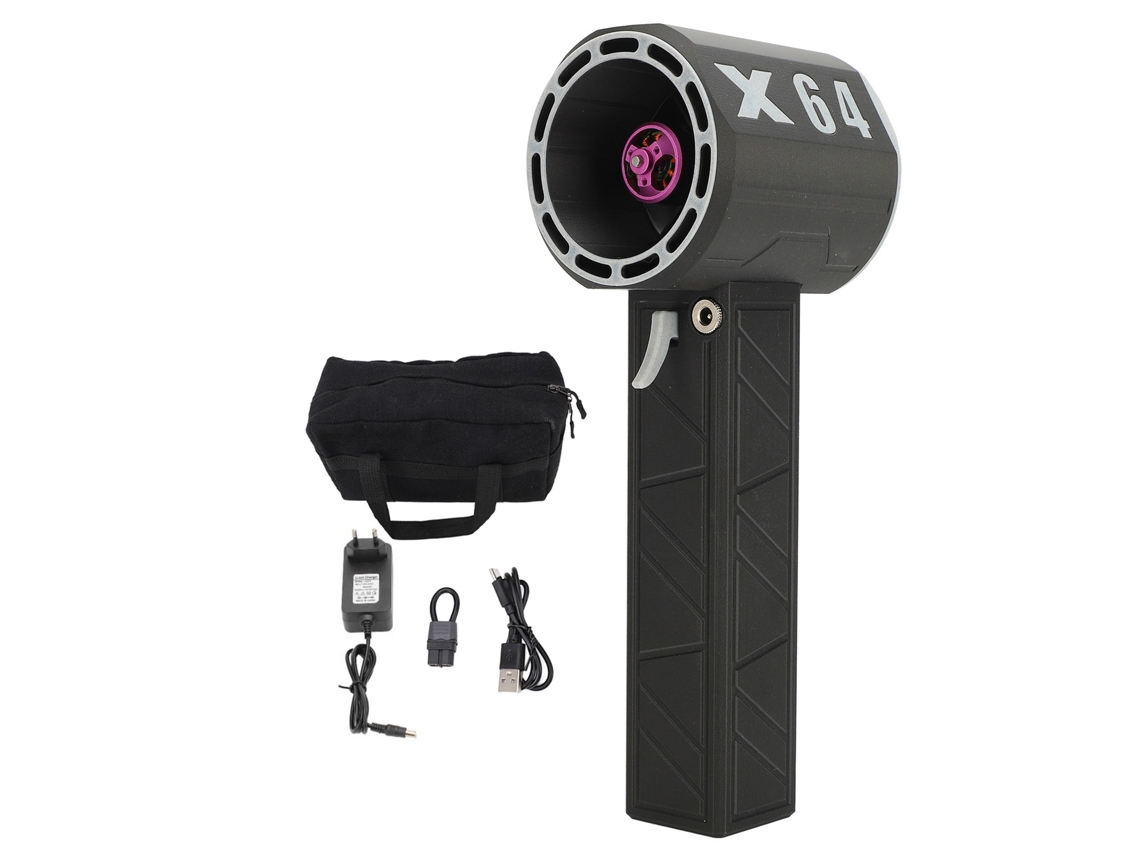 Ventilador Turbo Potente Super Jet 64mm 8000mah 100 240v
