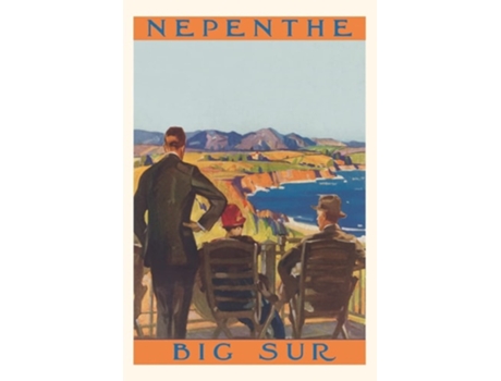 Livro Vintage Journal Nepenthe, Big Sur De Found Image Press (inglês)