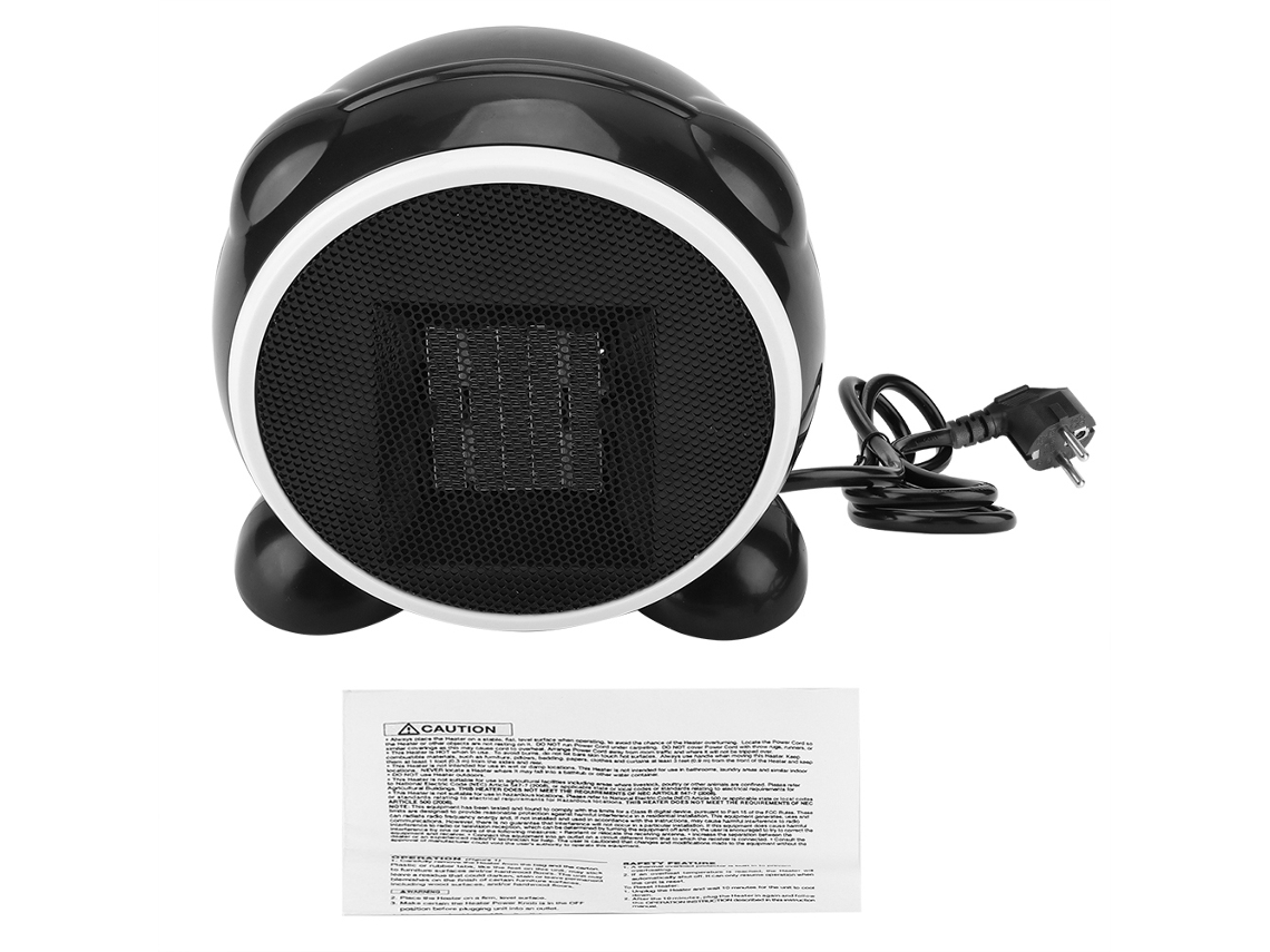 Laxiscreed Aquecedor Elétrico De Espaço Portátil Para Uso Doméstico E Ventilador De Aquecimento