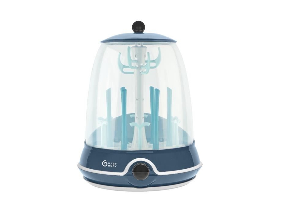 Turbo Steam 2 Em 1, Esterilizador De Garrafas A Vapor E Escorredor De Garrafas Babymoov ()