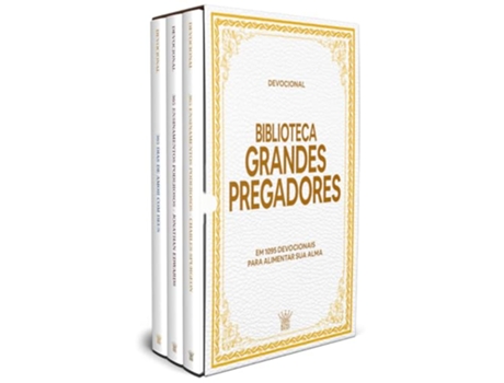 Livro Biblioteca Devocional - Box Com 3 Livros de Charles Spurgeon (Português)