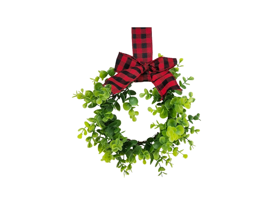 Laxiscreed Laços De Natal Em Flanela Vermelhos E Pretos Para Decoração De Guirlandas (100 Peças)